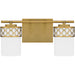 Myhouse Lighting Quoizel - TEN8615AB - Two Light Bath - Tenley - Aged Brass