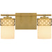 Myhouse Lighting Quoizel - TEN8615AB - Two Light Bath - Tenley - Aged Brass