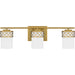 Myhouse Lighting Quoizel - TEN8624AB - Three Light Bath - Tenley - Aged Brass