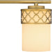 Myhouse Lighting Quoizel - TEN8624AB - Three Light Bath - Tenley - Aged Brass