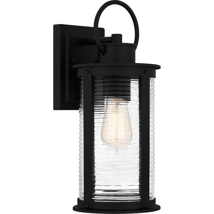 Myhouse Lighting Quoizel - TLM8406MBK - One Light Outdoor Wall Mount - Tilmore - Matte Black