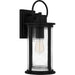 Myhouse Lighting Quoizel - TLM8407MBK - One Light Outdoor Wall Mount - Tilmore - Matte Black