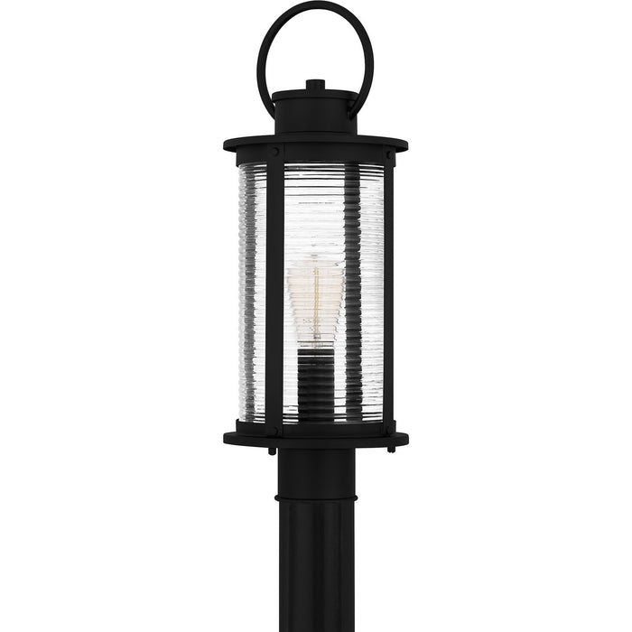 Myhouse Lighting Quoizel - TLM9007MBK - One Light Outdoor Post Mount - Tilmore - Matte Black