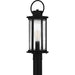 Myhouse Lighting Quoizel - TLM9007MBK - One Light Outdoor Post Mount - Tilmore - Matte Black