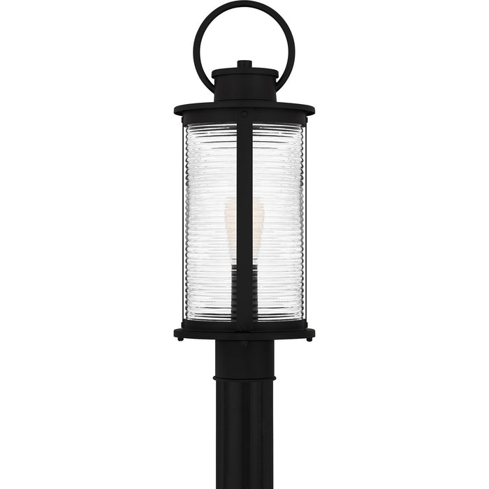 Myhouse Lighting Quoizel - TLM9007MBK - One Light Outdoor Post Mount - Tilmore - Matte Black