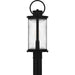 Myhouse Lighting Quoizel - TLM9007MBK - One Light Outdoor Post Mount - Tilmore - Matte Black