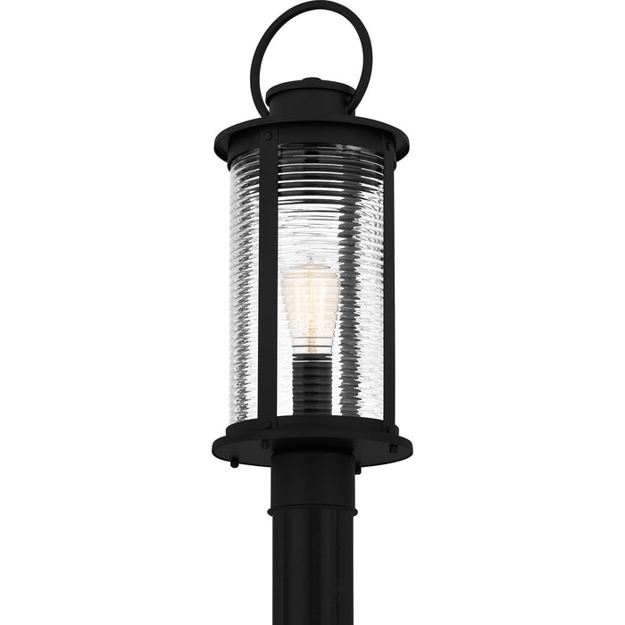 Myhouse Lighting Quoizel - TLM9007MBK - One Light Outdoor Post Mount - Tilmore - Matte Black