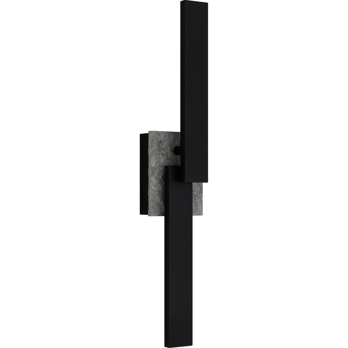 Myhouse Lighting Quoizel - TOD8404EK - LED Outdoor Wall Mount - Todman - Earth Black