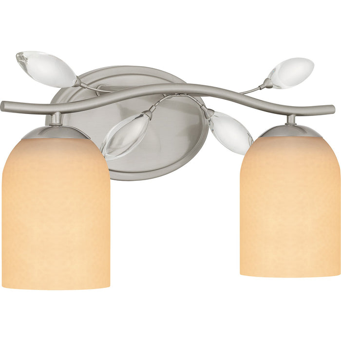 Myhouse Lighting Quoizel - ULY8616BN - Two Light Bath - Ulysses - Brushed Nickel