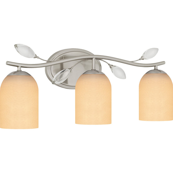 Myhouse Lighting Quoizel - ULY8624BN - Three Light Bath - Ulysses - Brushed Nickel