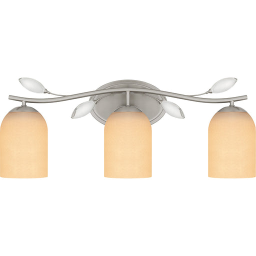 Myhouse Lighting Quoizel - ULY8624BN - Three Light Bath - Ulysses - Brushed Nickel