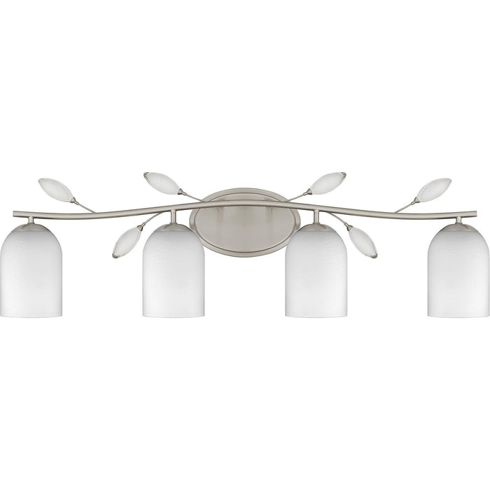 Myhouse Lighting Quoizel - ULY8634BN - Four Light Bath - Ulysses - Brushed Nickel