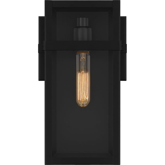 Myhouse Lighting Quoizel - VSA8306MBK - One Light Outdoor Wall Mount - Vanessa - Matte Black