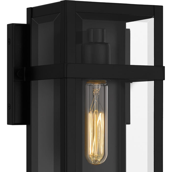 Myhouse Lighting Quoizel - VSA8306MBK - One Light Outdoor Wall Mount - Vanessa - Matte Black