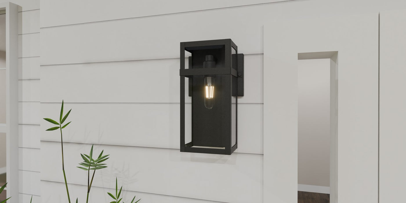 Myhouse Lighting Quoizel - VSA8306MBK - One Light Outdoor Wall Mount - Vanessa - Matte Black