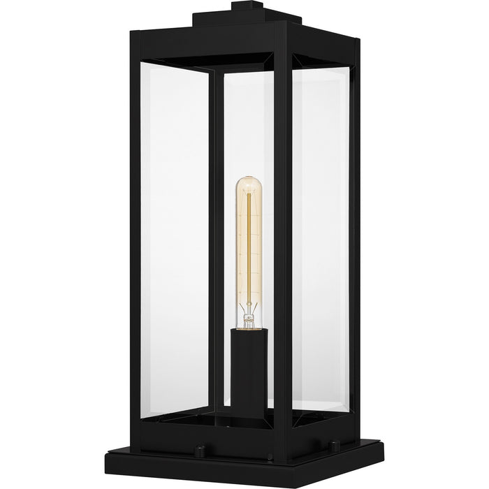 Myhouse Lighting Quoizel - WVR9107EK - One Light Outdoor Pier Base - Westover - Earth Black