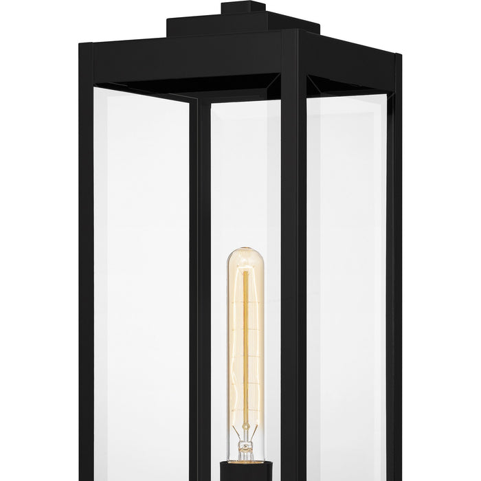 Myhouse Lighting Quoizel - WVR9107EK - One Light Outdoor Pier Base - Westover - Earth Black