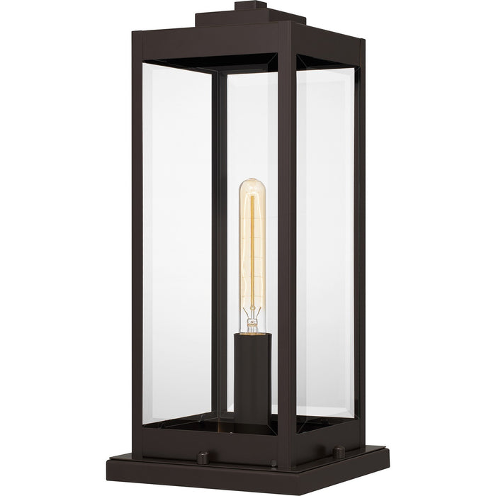 Myhouse Lighting Quoizel - WVR9107WT - One Light Outdoor Pier Base - Westover - Western Bronze