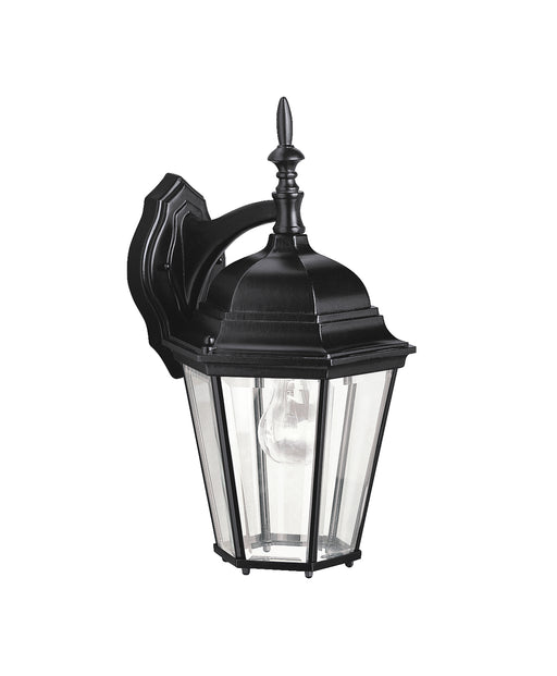 Myhouse Lighting Kichler - 9655BK - One Light Outdoor Wall Mount - Madison - Black