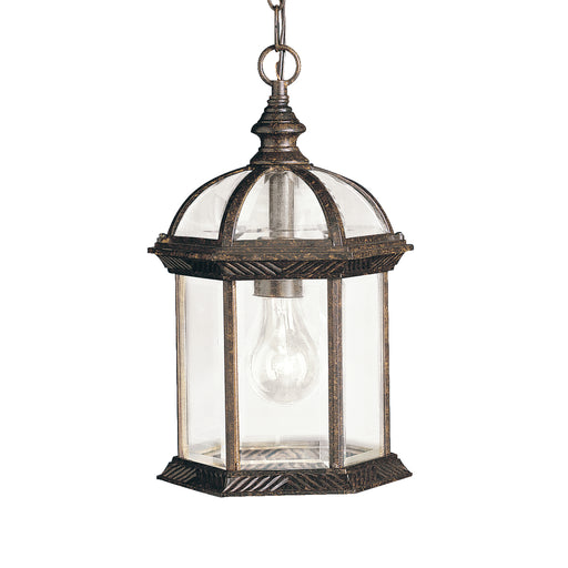 Myhouse Lighting Kichler - 9835TZ - One Light Outdoor Pendant - Barrie - Tannery Bronze