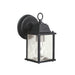 Myhouse Lighting Kichler - 9794BK - One Light Outdoor Wall Mount - Barrie - Black