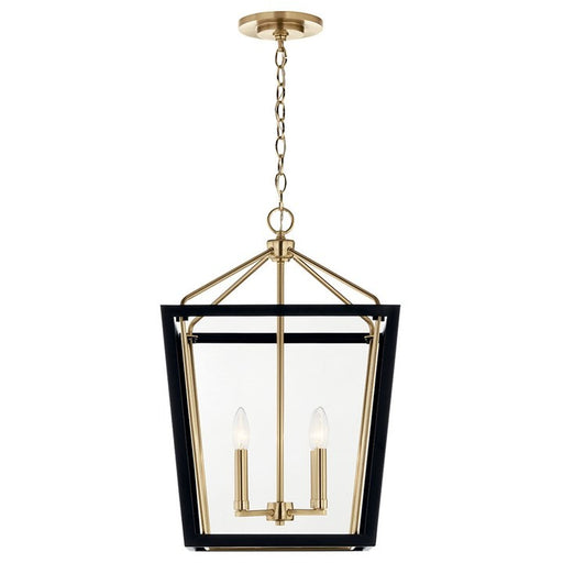 Myhouse Lighting Kichler - 52620CPZBK - Four Light Foyer Pendant - Delvin - Champagne Bronze