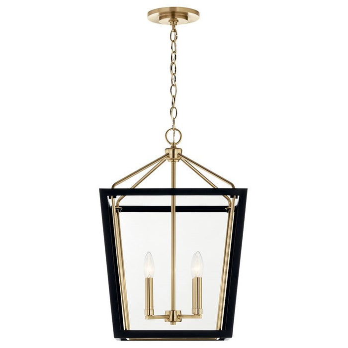 Myhouse Lighting Kichler - 52620CPZBK - Four Light Foyer Pendant - Delvin - Champagne Bronze