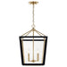 Myhouse Lighting Kichler - 52620CPZBK - Four Light Foyer Pendant - Delvin - Champagne Bronze