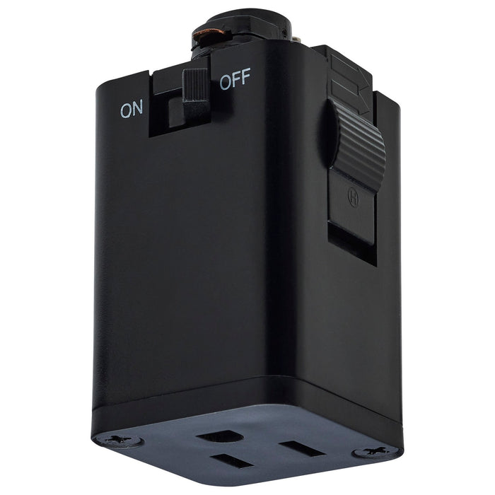 Myhouse Lighting Nuvo Lighting - TP255 - Outlet Track Adapter - Black