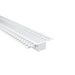 Myhouse Lighting Nora Lighting - NATL2-C29W - 4' Trimless Channel for Tape Lights - Tape Light Channel - White