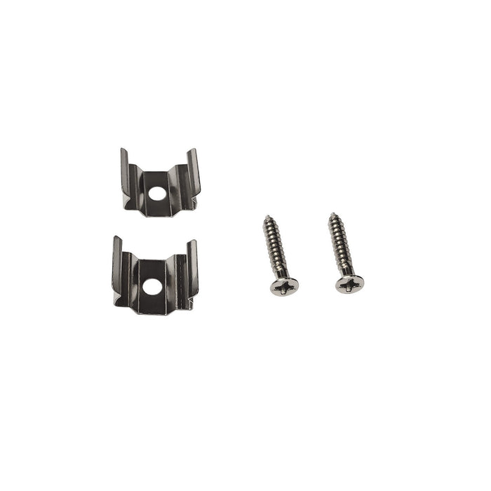 Myhouse Lighting Nora Lighting - NULBA-MB - Flat Mounting Brackets - 120V Lightbar - Unfinished