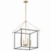 Myhouse Lighting Kichler - 52627CPZ - Four Light Foyer Pendant - Eisley - Champagne Bronze