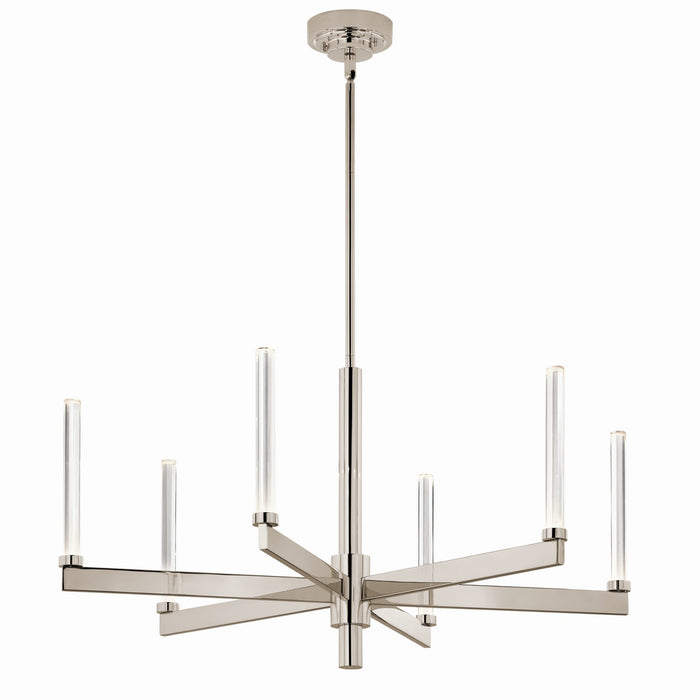 Myhouse Lighting Kichler - 52667PN - LED Chandelier - Sycara - Polished Nickel