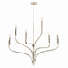 Myhouse Lighting Kichler - 52673PN - Six Light Chandelier - Livadia - Polished Nickel