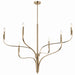 Myhouse Lighting Kichler - 52674CPZ - Six Light Chandelier - Livadia - Champagne Bronze