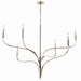 Myhouse Lighting Kichler - 52674PN - Six Light Chandelier - Livadia - Polished Nickel