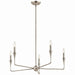 Myhouse Lighting Kichler - 52689PN - Five Light Chandelier - Alvaro - Polished Nickel