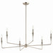 Myhouse Lighting Kichler - 52690PN - Six Light Chandelier - Alvaro - Polished Nickel