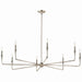 Myhouse Lighting Kichler - 52691PN - Eight Light Chandelier - Alvaro - Polished Nickel