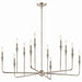 Myhouse Lighting Kichler - 52692PN - 12 Light Chandelier - Alvaro - Polished Nickel