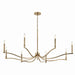 Myhouse Lighting Kichler - 52697CPZ - Eight Light Chandelier - Malene - Champagne Bronze