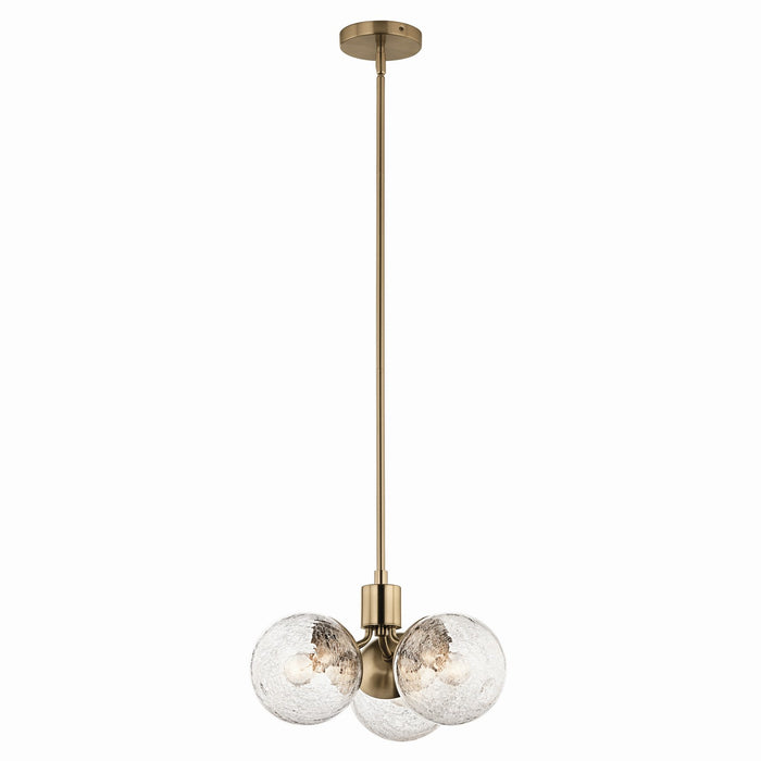 Myhouse Lighting Kichler - 52700CPZ - Three Light Chandelier - Silvarious - Champagne Bronze