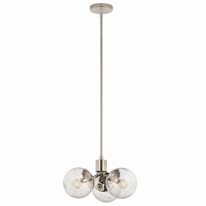 Myhouse Lighting Kichler - 52700PN - Three Light Chandelier - Silvarious - Polished Nickel