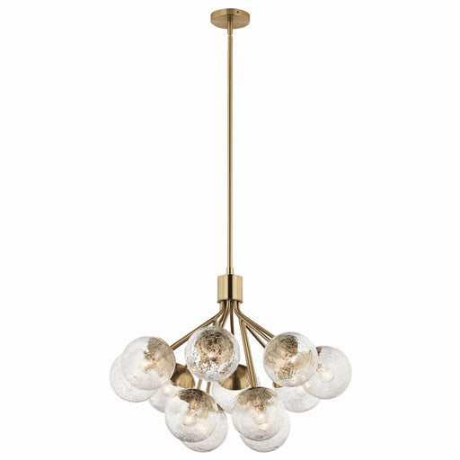 Myhouse Lighting Kichler - 52701CPZ - 12 Light Chandelier Convertible - Silvarious - Champagne Bronze