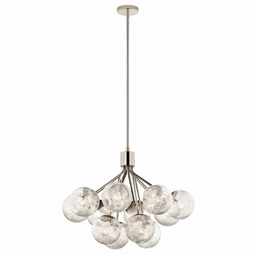 Myhouse Lighting Kichler - 52701PN - 12 Light Chandelier Convertible - Silvarious - Polished Nickel