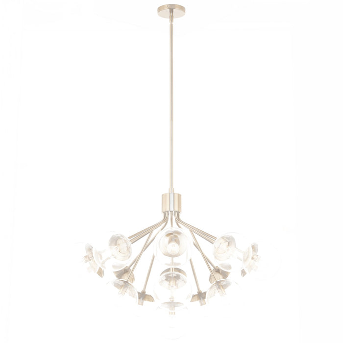 Myhouse Lighting Kichler - 52702CPZCLR - 16 Light Chandelier Convertible - Silvarious - Champagne Bronze