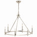 Myhouse Lighting Kichler - 52705PN - Six Light Chandelier - Carrick - Polished Nickel