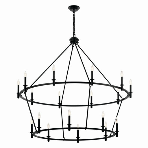 Myhouse Lighting Kichler - 52708BK - 18 Light Chandelier - Carrick - Black