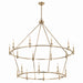 Myhouse Lighting Kichler - 52708CPZ - 18 Light Chandelier - Carrick - Champagne Bronze