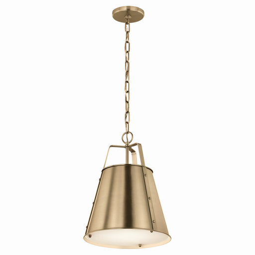 Myhouse Lighting Kichler - 52710CPZ - One Light Pendant - Etcher - Champagne Bronze